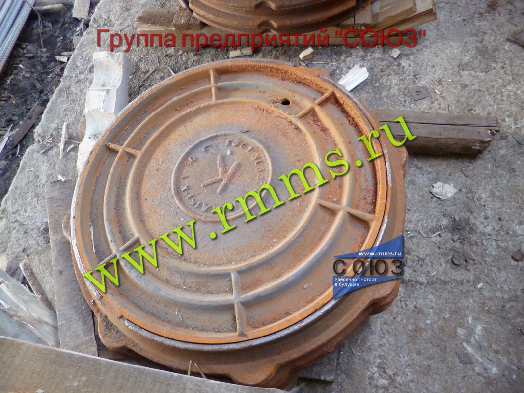 Люк чугунный легкий купить в Челябинске, цена завода, ГОСТ 3634 99, все ...
